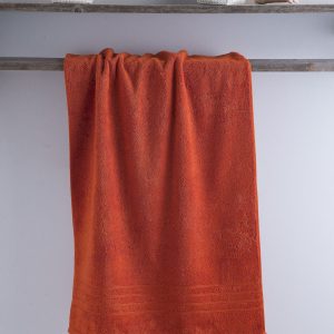 Toalla 100x150 cm de 700gr Mandarina