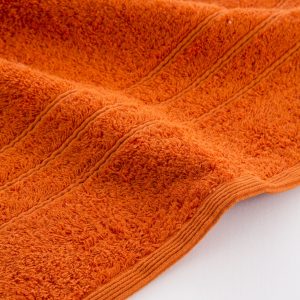 Toalla 100x150 cm de 700gr Mandarina - Imagen 3