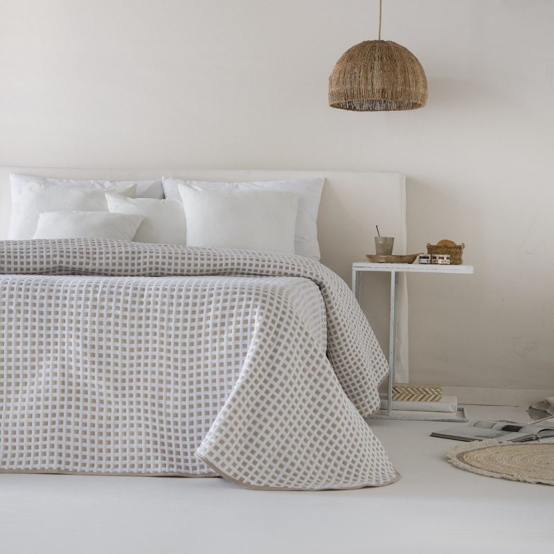 Colcha Jacquard Emily Lino