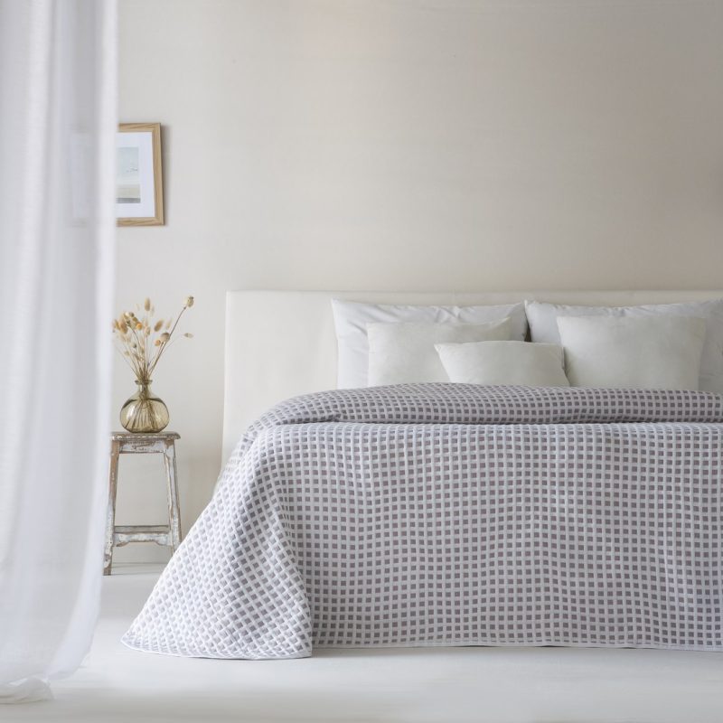 Colcha Jacquard Emily Malva - Imagen 3