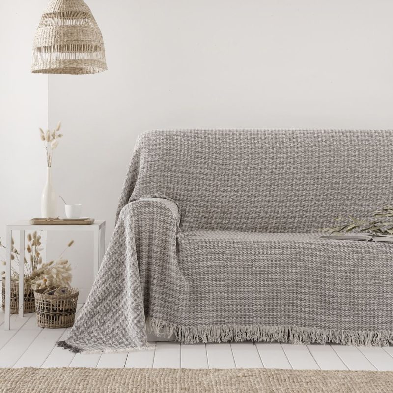 Plaid Multiusos Ferd Gris - Imagen 2
