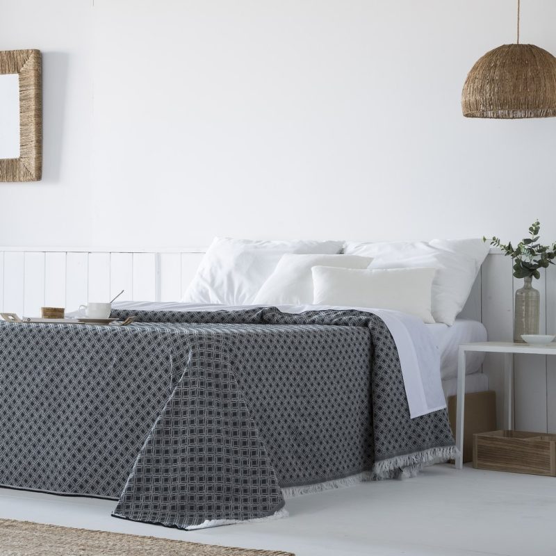 Plaid Multiusos Anna Negro