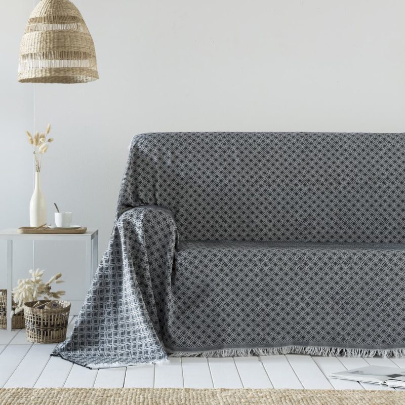 Plaid Multiusos Anna Negro - Imagen 2