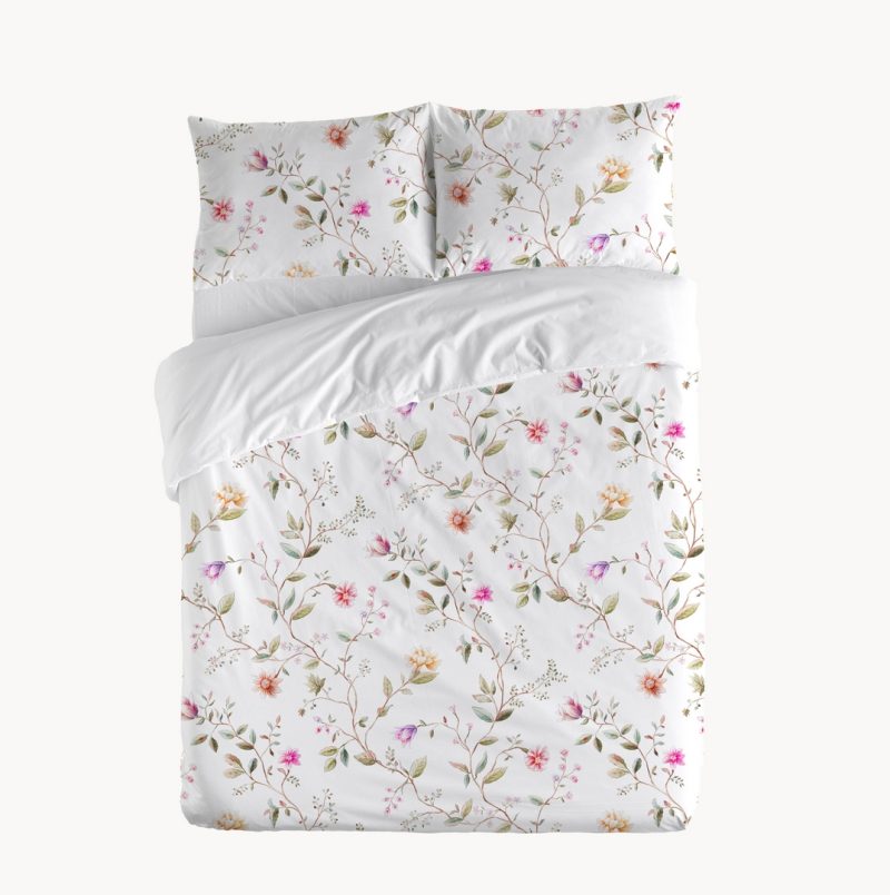 Funda nórdica con Flores delicadas