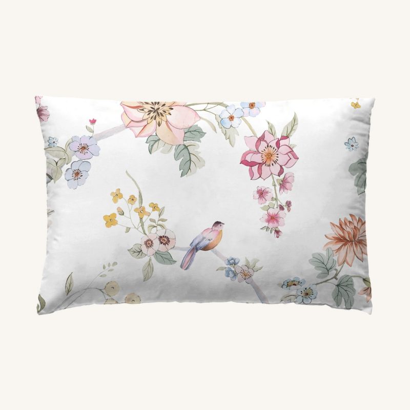 Funda almohada Samira Blanco